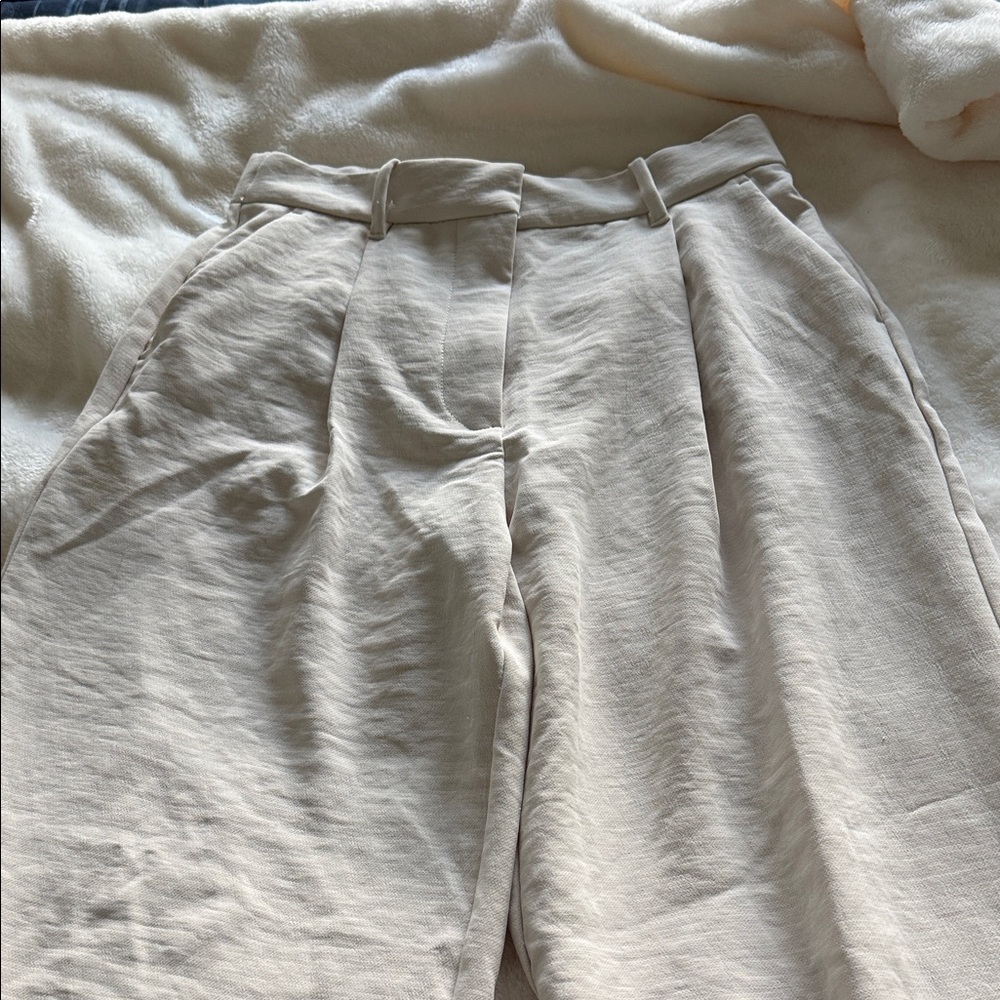 Abercrombie & Fitch Light Tan Trousers